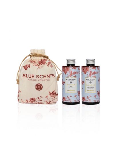 Blue Scents Gift Set Pomegranate – 2 PCS/ Σετ Δώρου 1 Γαλάκτωμα  300ml & 1 Αφρόλουτρο 300ml - ΣΩΜΑ στο naturalcarebeauty.gr