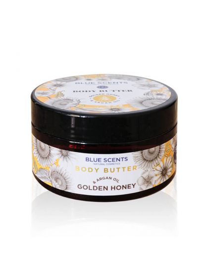 Blue Scents Golden Honey & Argan Oil Body Butter 200ml - ΣΩΜΑ στο naturalcarebeauty.gr